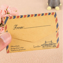 Load image into Gallery viewer, Foldable Mini Kraft Paper Love Notes featuring London Bridge
