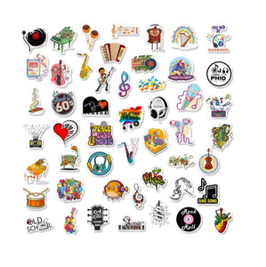 Music Lovers Stickers 50/pack