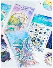 Load image into Gallery viewer, Foil Stamped Mystical Decals - 60pcs
