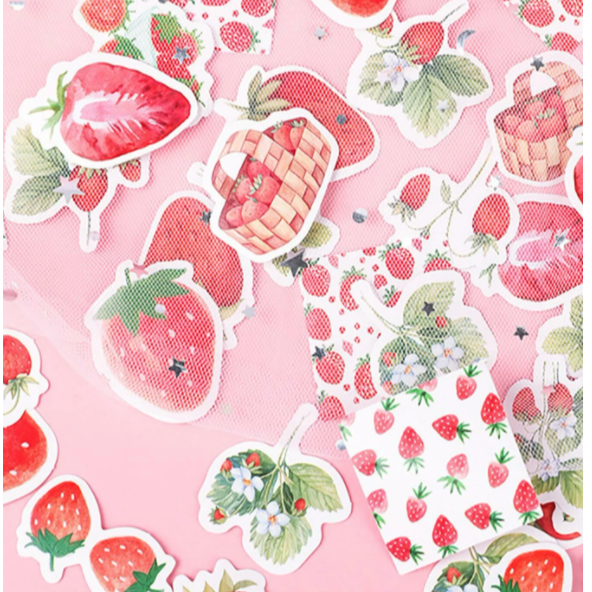 Strawberry Stickers