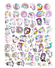 Load image into Gallery viewer, unicorn sticker gift pack 50
